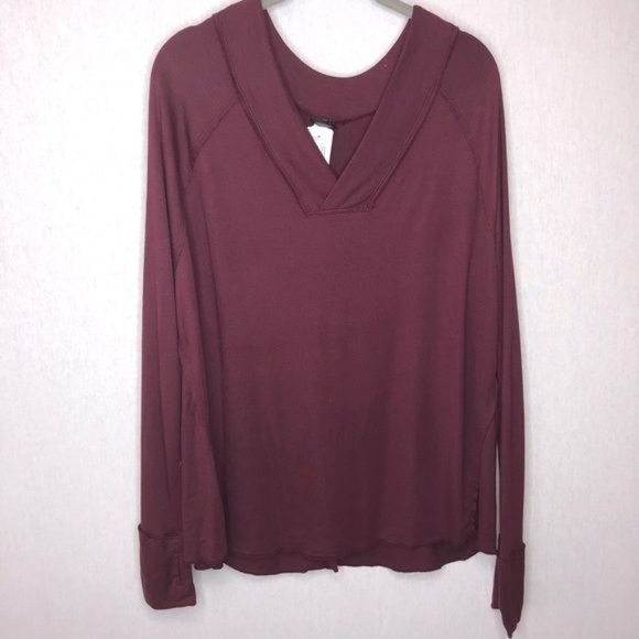 Felina Essentials Modal Rib V-Neck Top - Picture 1 of 8